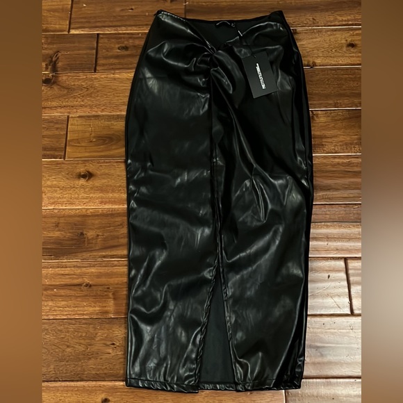 PrettyLittleThing Dresses & Skirts - Faux leather skirt brand new from Pretty little things